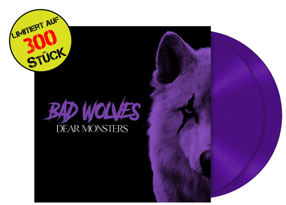 Bad Wolves | Dear Monsters | Limitierte Purple Vinyl (300 Stück WW) LP | Neu OVP - Bild 1 von 1