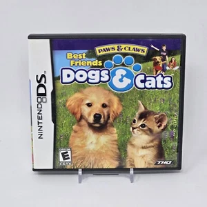 Paws & Claws: Best Friends Dogs & Cats (Nintendo DS) CIB COMPLETE & TESTED - Picture 1 of 3