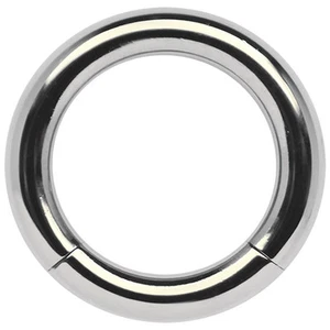 Piercing Titanio Gioiello Intimo Orecchio Setto Anello Segmentato 6,0mm Liscio - Foto 1 di 1