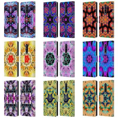 OFFICIAL HAROULITA KALEIDOSCOPE LEATHER BOOK WALLET CASE FOR BLACKBERRY ONEPLUS - Image 1 of 4
