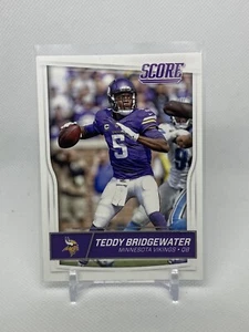 2016 Score Teddy Bridgewater #179 Minnesota Vikings - Picture 1 of 2