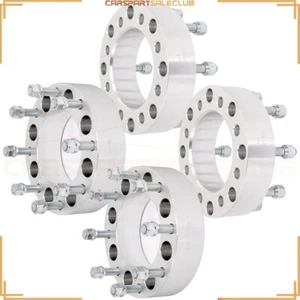4 PCS 8x6.5 to 8x180 Wheel Spacers Adapter For Chevrolet Express 2500 1997-2010 - Picture 1 of 11