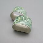 Villeroy & Boch Medici - Green Napkin Rings - Set of Two