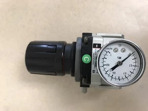 SMC Regulator 10-AR4000-04BG9 Pneumatic Regulator w/ Ashcroft Gauge - Picture 1 of 9