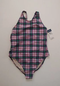 Neu mit Etikett Ralph Lauren Junior Mädchen Einteiler Badeanzüge kariert Karos 16 Kinder - Bild 1 von 7