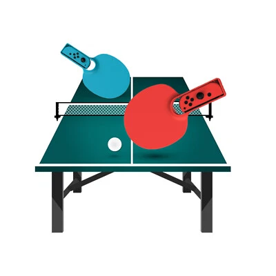 2pcs for Switch Joycon/Switch OLED Game Table Tennis Grip Tennis Games Racket - Image 1 of 4