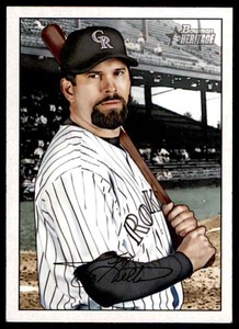 2007 Bowman Heritage Todd Helton * #4