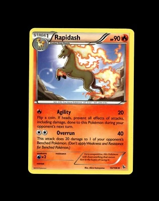Ponyta Rapidash Galarian Pokemon Card! Holo/Reverse Holo Rare V Promo Cards! - Image 1 of 2