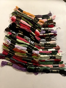 DMC 25 Floss - 50 Random Colors - Picture 1 of 1