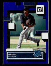 2022 Donruss #44 Luis Gil Holo Purple Card New York Yankees