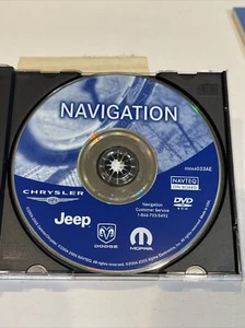 Dodge Chrysler Jeep DVD Navigation Map 05064033AE 2004 2005 NAVTEQ - Picture 1 of 3