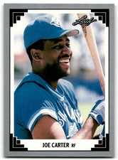 1991 LEAF JOE CARTER TORONTO BLUE JAYS #353