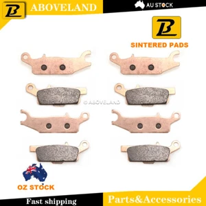 Sintered Front+Rear Brake Pads for YAMAHA YFM70GPL Grizzly 700 4WD LTD 2016-2018 - Picture 1 of 5