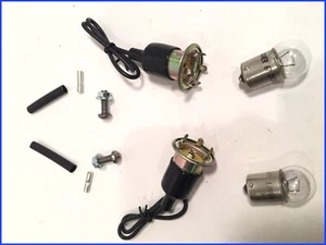 1965-66 1967-68 MUSTANG NEW REPRO INTERIOR UNDER DASH LAMP SOCKET KIT (pr) - Foto 1 di 1