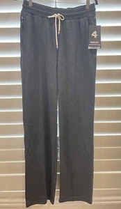 Pantaloni QUATTRO GIRI Stratus gambe dritte elasticizzati nuovi con etichette donna piccoli neri erica - Foto 1 di 9