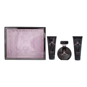 Kim Kardashian Perfume - 100ml Eau De Parfum Gift Set - BRAND NEW & BOXED - Picture 1 of 3