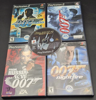 007 PS2 Lote de 5 Juegos Nightfire Agent Under Fire From Russia con Amor + Más Foto 1 de 4
