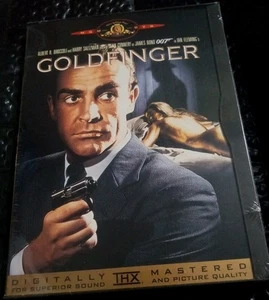Goldfinger DVD 1964 WS SEAN CONNERY 007 NEW SEALED RARE Snapcase Shirley Eaton - Picture 1 of 3