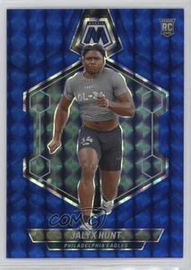 2024 Panini Mosaic Rookies Blue Mosaic Prizm/99 Jalyx Hunt #375 Rookie RC - Imagen 1 de 3
