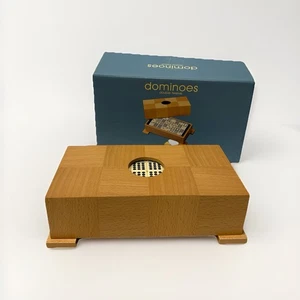 Michael Graves Design Dominosteine Double 12 Set - 91 versiegelte Fliesen Holzkiste - Bild 1 von 11