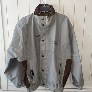 Stormtech Performance Men's Canada Windbreaker Rain Jacket Brown Tan Sz M - Picture 1 of 11