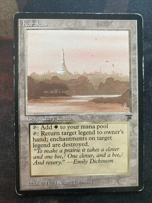 *** LEGENDS Karakas ** Played - DUTY FREE MtG Magic - Image 1 of 2