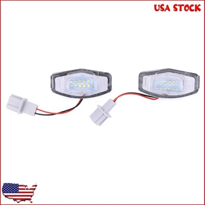 Luz de matrícula LED 34104S0A013 34100S84A01 para Acura RL 1999 2000 2001-2007 Foto 1 de 4
