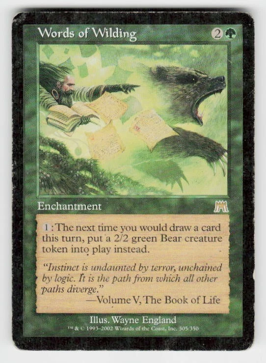 Onslaught #305 Words of Wilding - Image 1 of 2