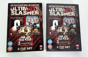 Ultimate Slasher Movie Triple Box Set - Bunnymen, Carnival of Fear, Mask Maker - Imagen 1 de 3