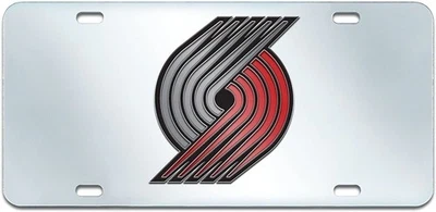 Номерной знак Portland Trail Blazers премиум-класса с лазерной резкой, зеркальный акрил... - Изображение 1 из 4