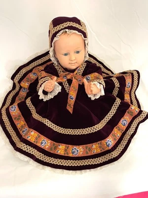 Ancien poupon Petitcollin 45 cm en celluloïd habit Le Minor ? - Photo 1/4