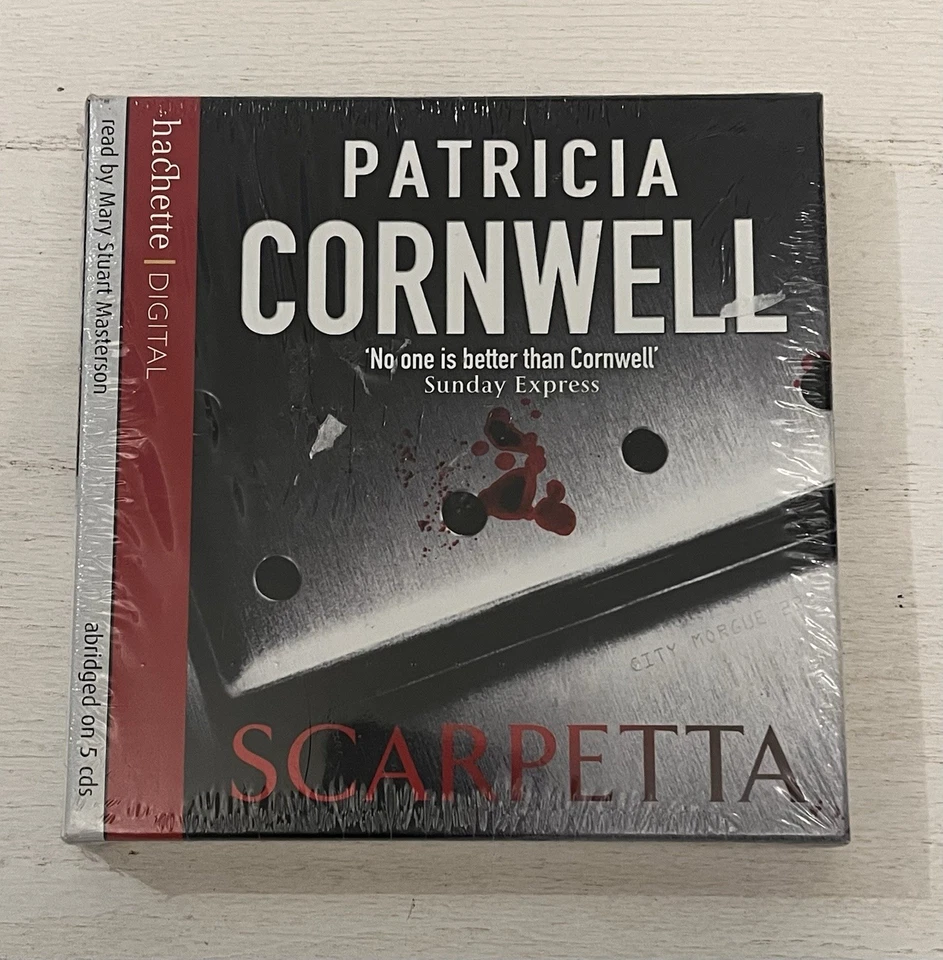 Patricia Cornwell - Scarpetta - 5x CD Audio Book - Brand New & Sealed - Abridged - Image 1 of 1
