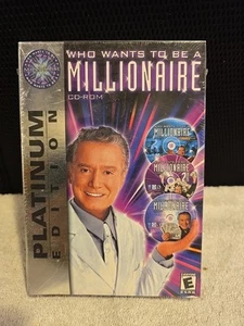 Chi vuole essere un milionario CD-ROM: Platinum Edition (Windows/Mac, 2001) Nuovo - Foto 1 di 6