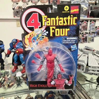 Figura de acción retro Hasbro Marvel Legends Fantastic Four 4 High Evolutionary Foto 1 de 2