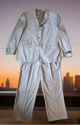 TRAJE HOMBRE GIANNI VERSACE 46 NUEVO VINTAGE!! Foto 1 de 4