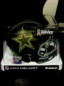 MINI CASCO DALLAS COWBOYS 2025 SALUDO AL SERVICIO “STS 4” NUEVO EN CAJA - Imagen 1 de 1