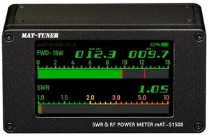 mAT-S1500 WATTMETRO ROSMETRO 0-50 MHZ 1500W CON ANALIZZATORE - Imagen 1 de 1