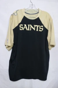 New Orleans Saints Rare Vintage Stitched Button Down Jersey - Large - NFL XL - Picture 1 of 5