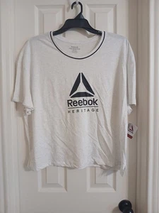 Camiseta corta de práctica Reebok para mujer -- talla XXXL - Imagen 1 de 2