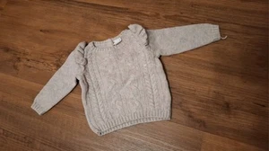 Babykleidung, Pulli Gr. 68, grau, h&m - Bild 1 von 1