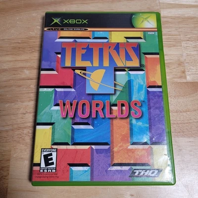 Tetris Worlds Xbox Live Microsoft Xbox, 2003 CIB w. Manual - Tested - Image 1 of 4