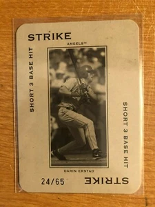 2005 Donruss Polo Grounds Strike Darin Erstad Angels 24/65 - Foto 1 di 1