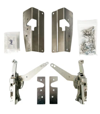 Kit de pestillos de puerta con garra de oso atornillable trique para manijas de stock de camioneta Ford 1940-1947 Foto 1 de 4