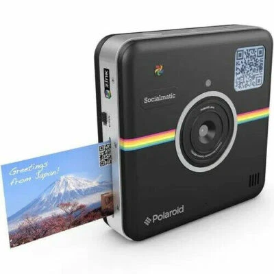 Polaroid Socialmatic Instant Digital Camera (Black)-New with Defective Battery - Image 1 of 3