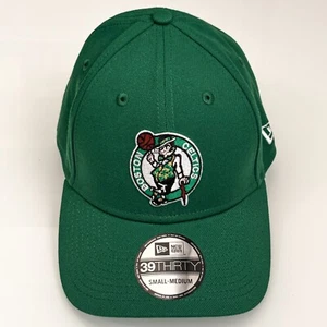 New Era Boston Celtics 39THIRTY Team Colors Stretch Fit Hat Cap Small-Medium NWT - Picture 1 of 7