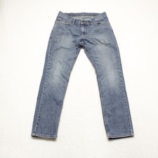 Old Navy Men's Size 31x30 Blue Slim Straight Leg Medium Wash 100% Cotton Jeans
