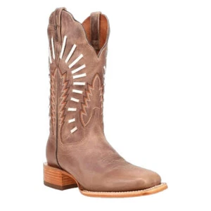 Bota Western DP5169 Dan Post Para Mujer Punta Cuadrada Encaje - Tostada NUEVA - Imagen 1 de 10