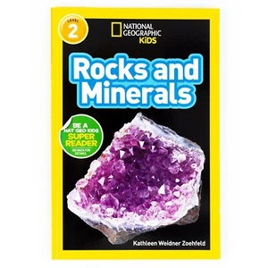 Rocks and Minerals 32-Page Children�s Science Book by National Geographic - Imagen 1 de 5