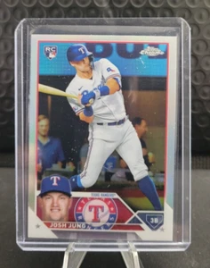 2023 Topps Chrome Refractor RC Josh Jung - Texas Rangers - Bild 1 von 2