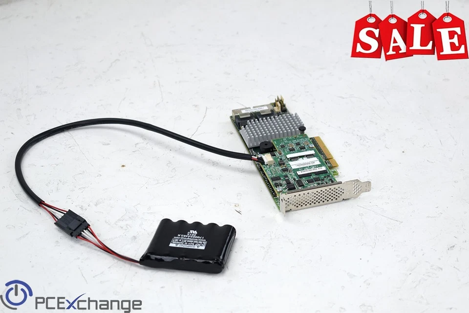 LSI Cisco UCS-RAID9271CV-8i 6GB/s PCI-E SATA SAS RAID Controller SAS w/ Battery - Image 1 of 4